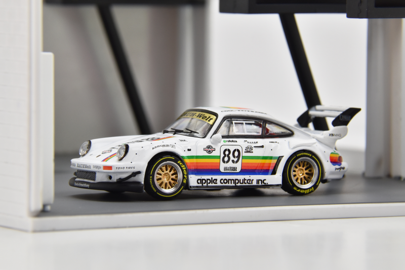 Illustration for article titled Works Wednesday: 1/64 Tarmac Works RWB 930 Apple Edition